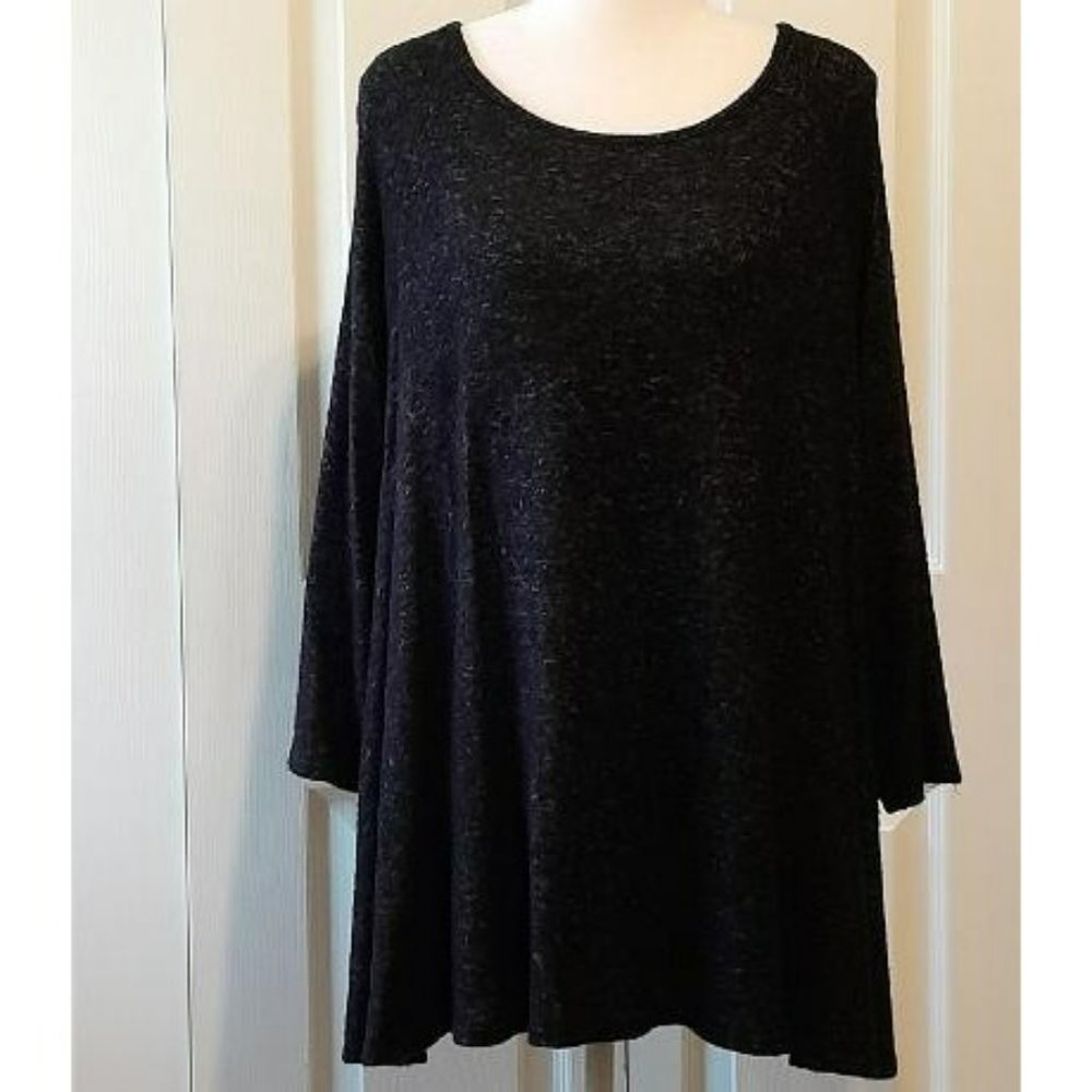 Cha Cha Vente Women's Pull Over Cozy Sweater Tunic XL